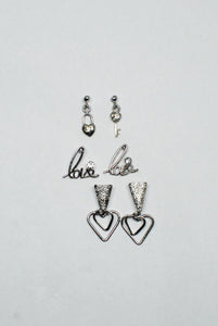 Fine Silver Stud Earrings