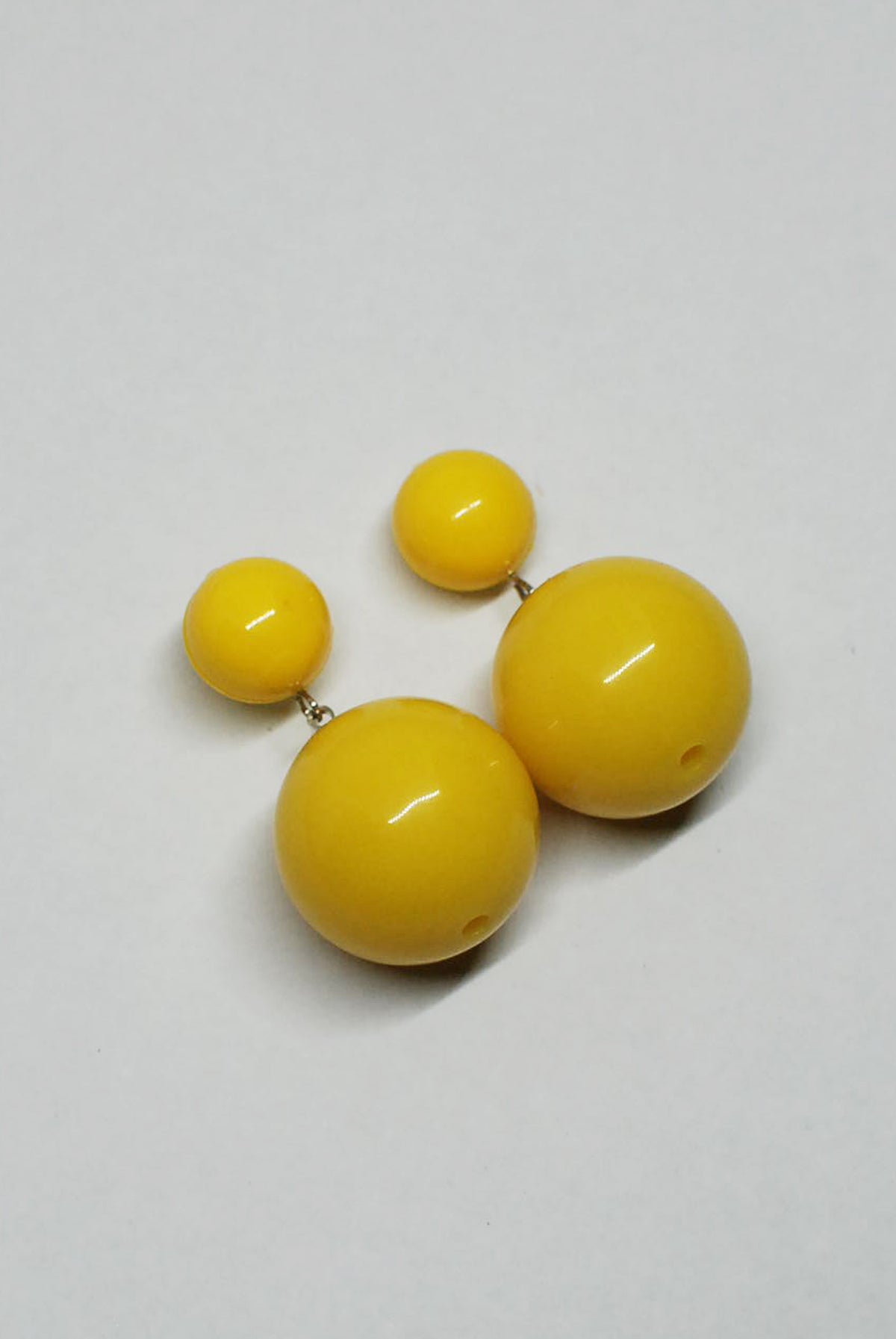 90's Ball Drop Plastic Earrings