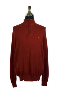Red Tommy Hilfiger Brand Knitted Pullover