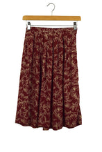 Load image into Gallery viewer, Reworked Leaf Print Skirt
