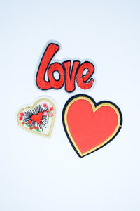 Hearts & Love Patches Pack