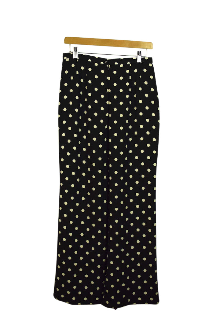 Black Polka Dot Pants