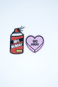I Hate Mondays Patch Pack