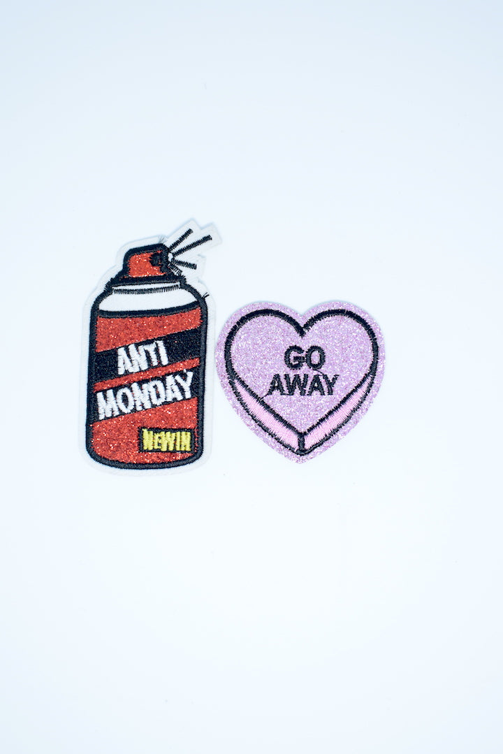I Hate Mondays Patch Pack