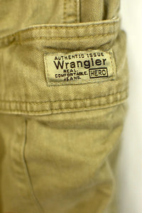 Beige Wrangler Cargo Pants