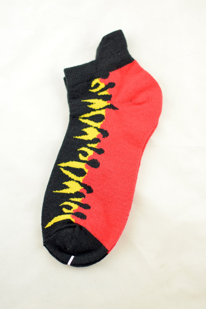 NEW Flaming Anklet Socks