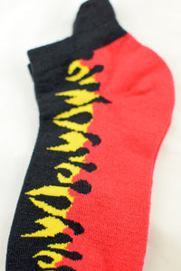 NEW Flaming Anklet Socks