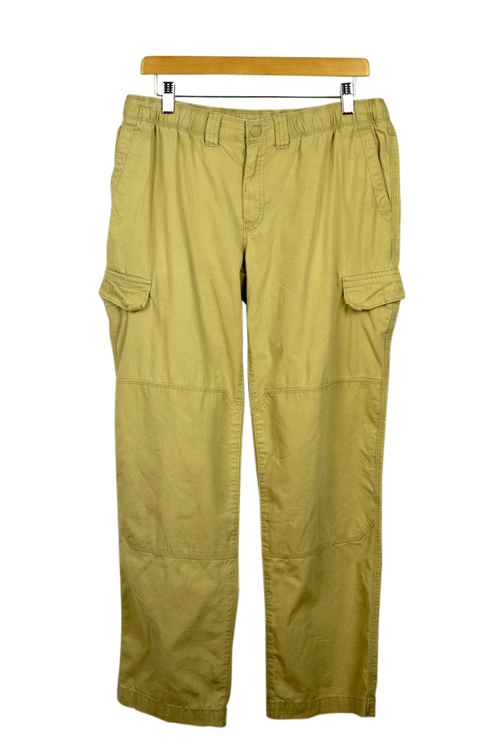 Beige Iron Knee Cargo Pant