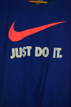 Load image into Gallery viewer, Blue Nike Brand T-shirt
