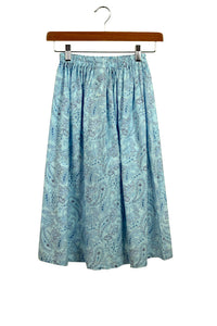 Reworked Paisley Print Skirt