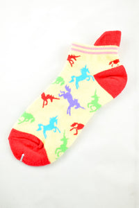 NEW Unicorn Anklet Socks