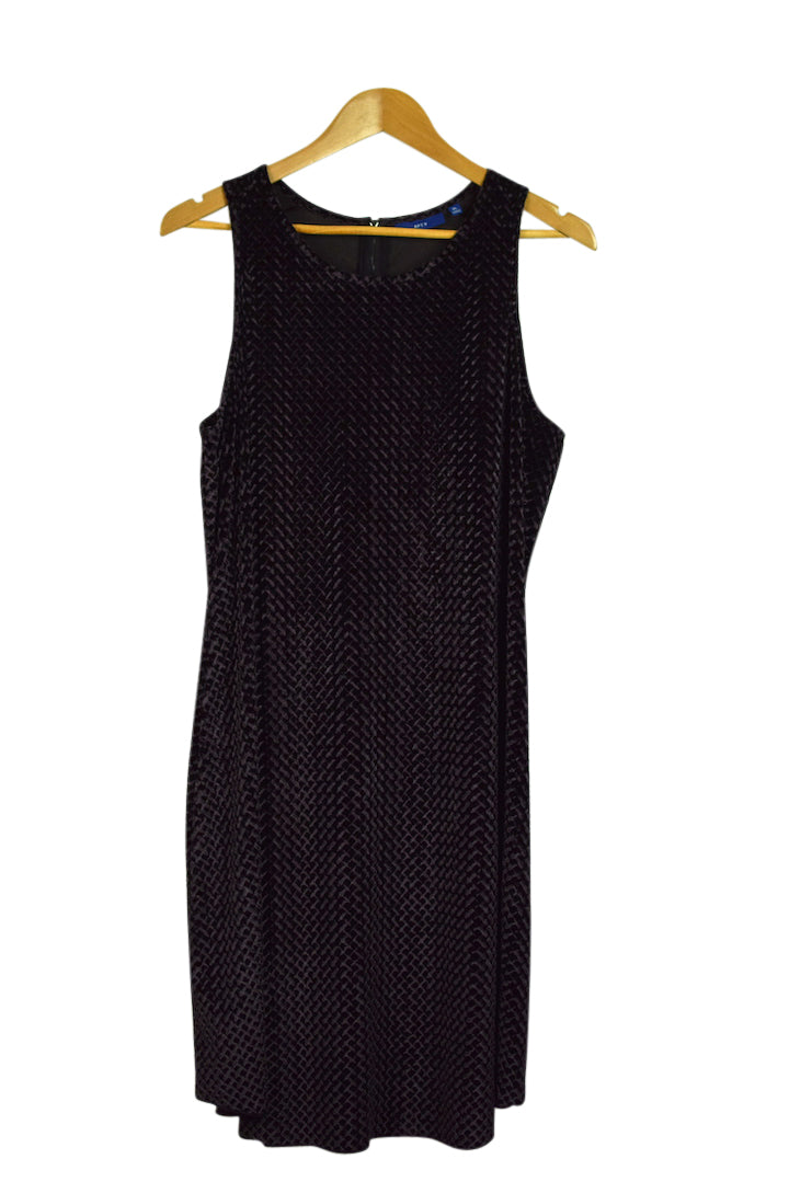 Textured Velour Dress