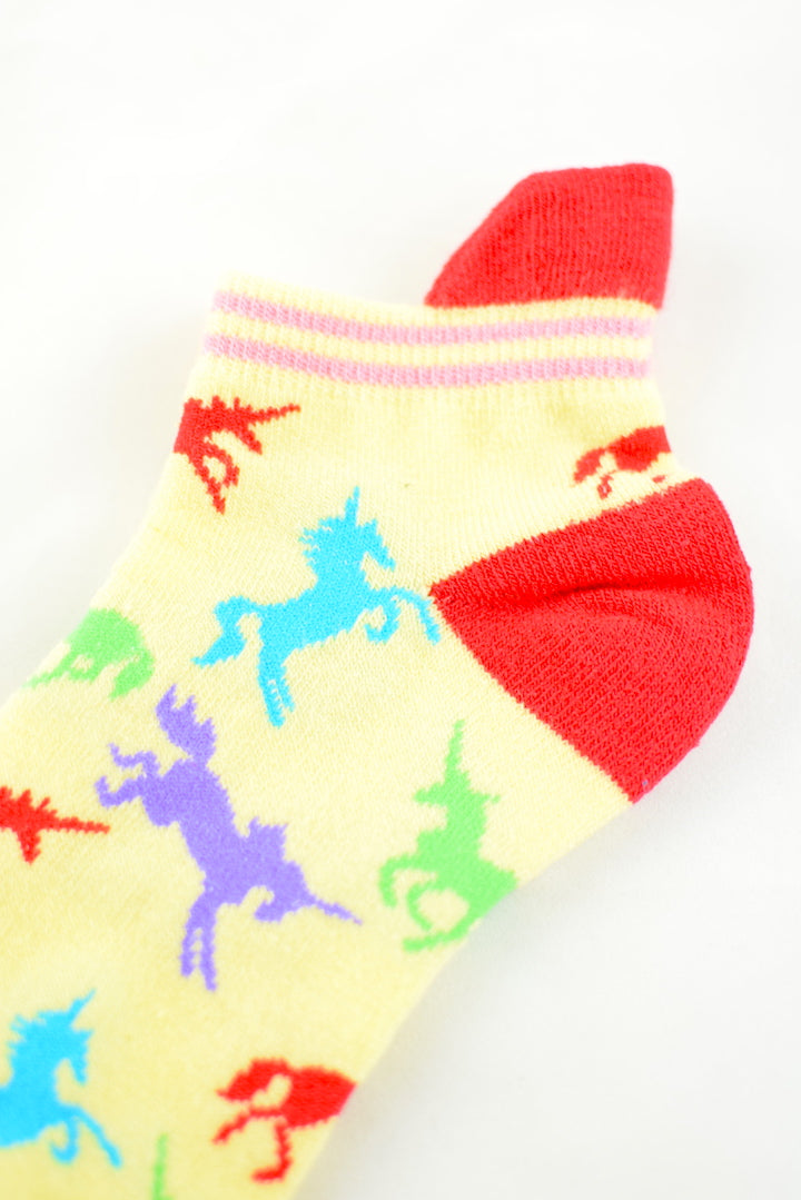 NEW Unicorn Anklet Socks