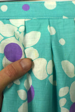 Load image into Gallery viewer, Reworked Abstract Floral Print Skirt

