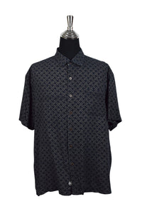 Squiggly Line Print Shirt