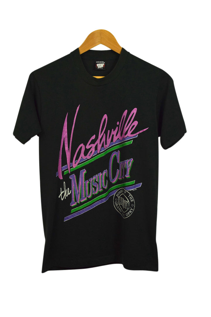 1990 Nashville The Music City T-Shirt