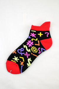 NEW Symbols anklet socks