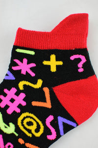 NEW Symbols anklet socks