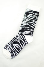 Load image into Gallery viewer, NEW Zebra Print Socks

