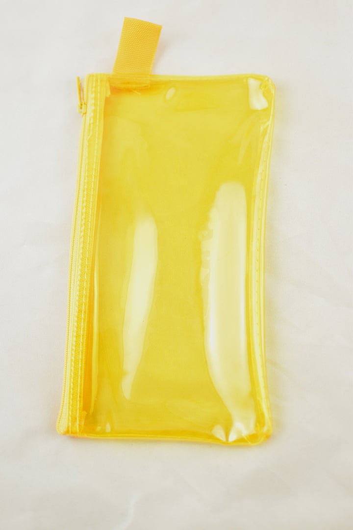 NEW See-Through Plastic Wallet/Makeup Case