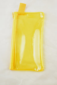 NEW See-Through Plastic Wallet/Makeup Case