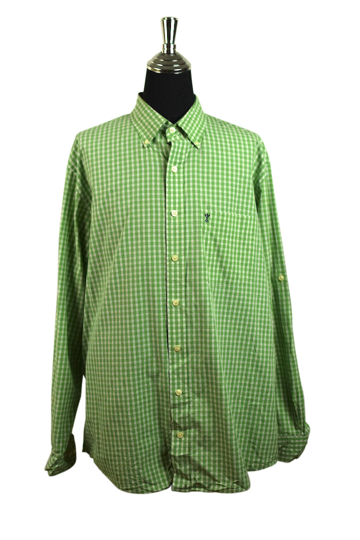 Green Checkered Shirt