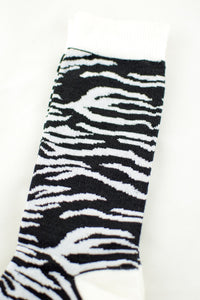 NEW Zebra Print Socks
