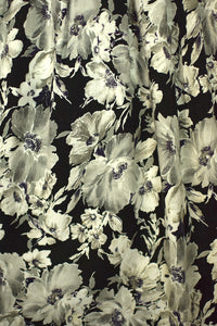 Reworked Floral Print Skirt