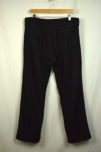 Black Polyester Jeans