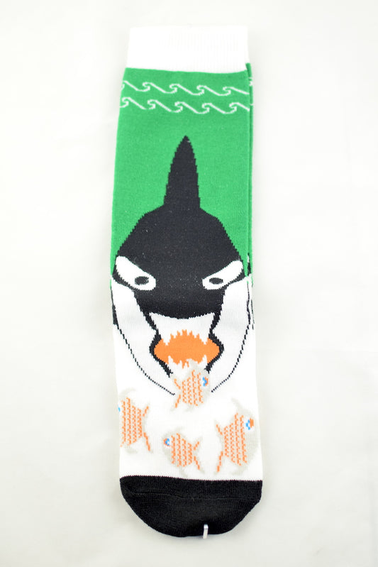 NEW Killer Whale Socks