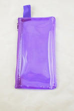 Load image into Gallery viewer, NEW See-Through Plastic Wallet/Makeup Case

