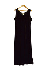 Load image into Gallery viewer, 90s Brown Velour Dress
