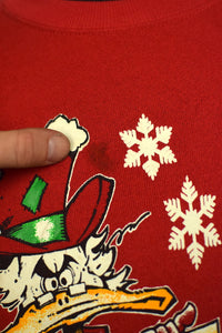 80s/90s Scrooge McDuck Christmas Sweatshirt