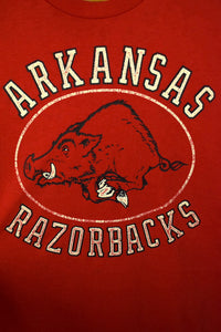 80s Arkansas Razorbacks Football T-Shirt