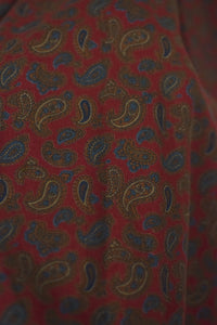 Reworked Paisley Floral Print Skirt