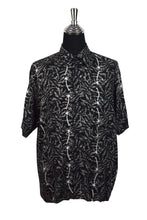 Load image into Gallery viewer, Black and White Leaf Shirt
