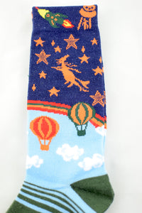 NEW Hot Air Balloon and Space Socks