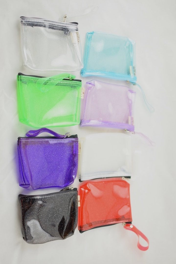 NEW See-through Plastic Coin Purse