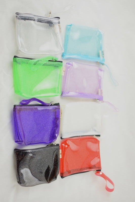 NEW See-through Plastic Coin Purse