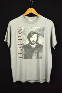 1986 Eric Clapton Behind The Sun Tour T-Shirt