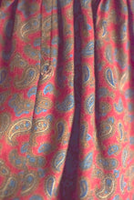 Load image into Gallery viewer, Reworked Paisley Floral Print Skirt
