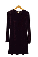 Load image into Gallery viewer, Maroon Velour Dress
