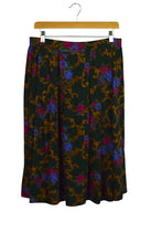 Load image into Gallery viewer, 90s Floral Print Skirt
