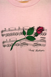 1984 Music and Rose T-shirt
