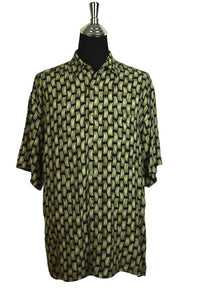 David Taylor Brand Abstract Print Party Shirt