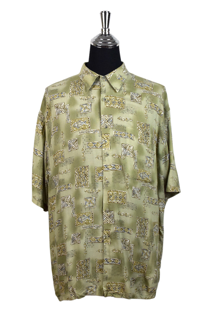 Abstract Print Party Shirt
