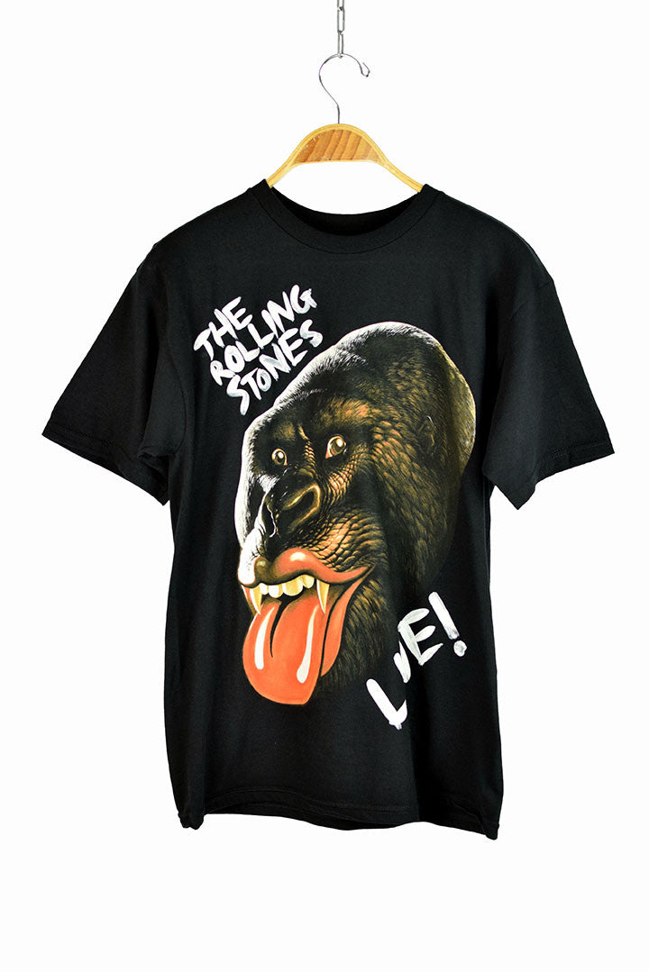The Rolling Stones Tシャツ ブラック The Rolling Stones x Theater8 casted by mastermind JAPAN