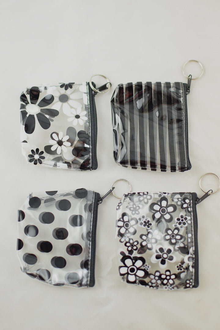 NEW See-through Plastic Coin Purse