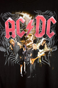Deadstock 2010 AC/DC 'Black Ice' Tour T-Shirt