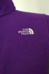 Ladies Purple North Face Fleece Jacket